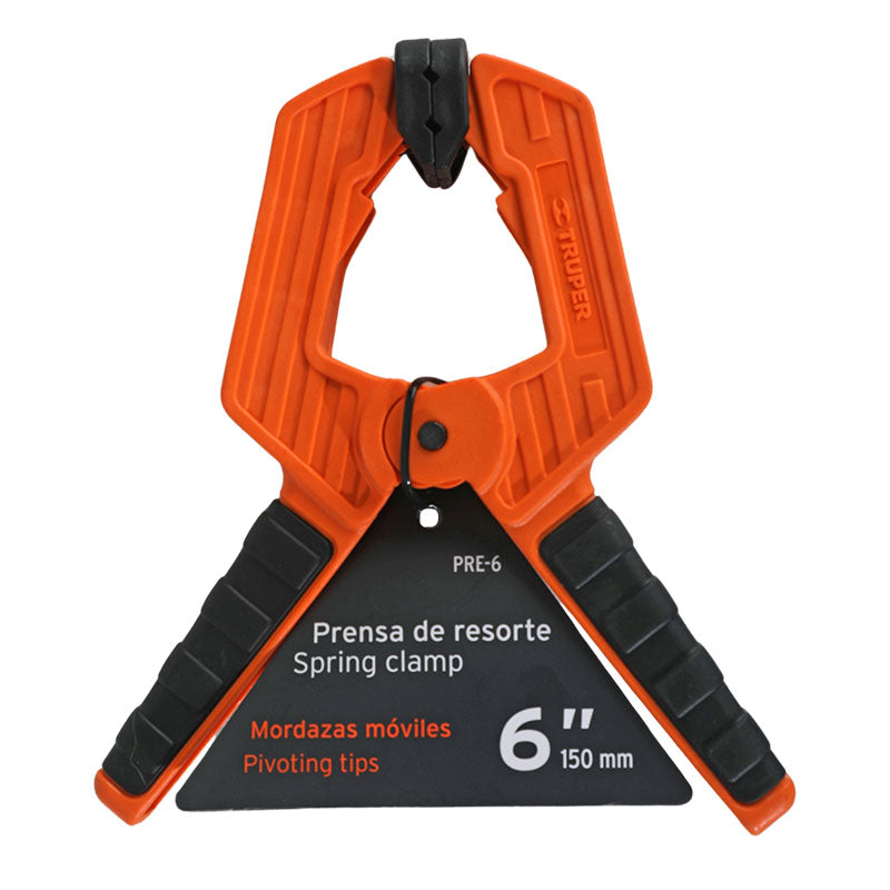 Prensa resorte 6" truper