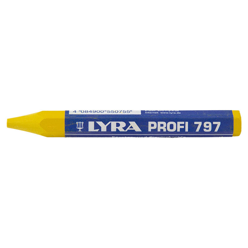 Crayón amarillo con forro