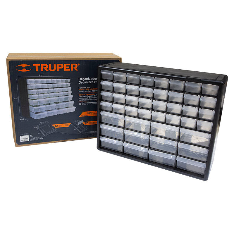 Organizador 44 gavetas Truper