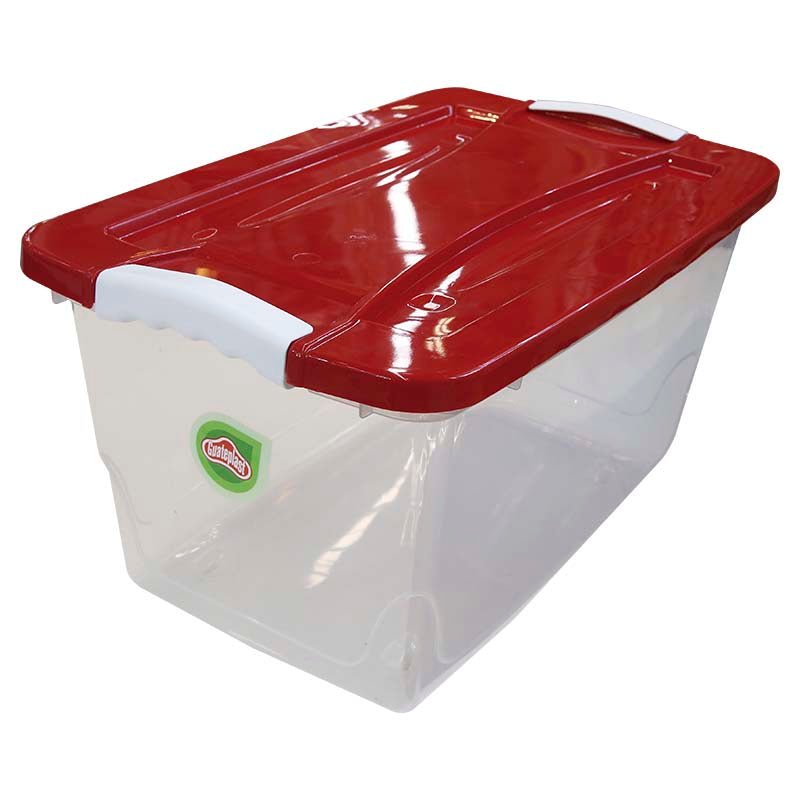 Caja click de 23 litros con tapa variedad de colores