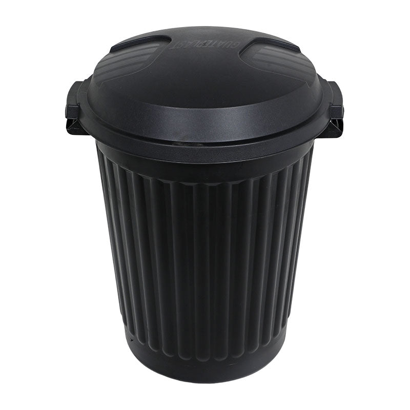 Basurero 20 gal con tapa negro
