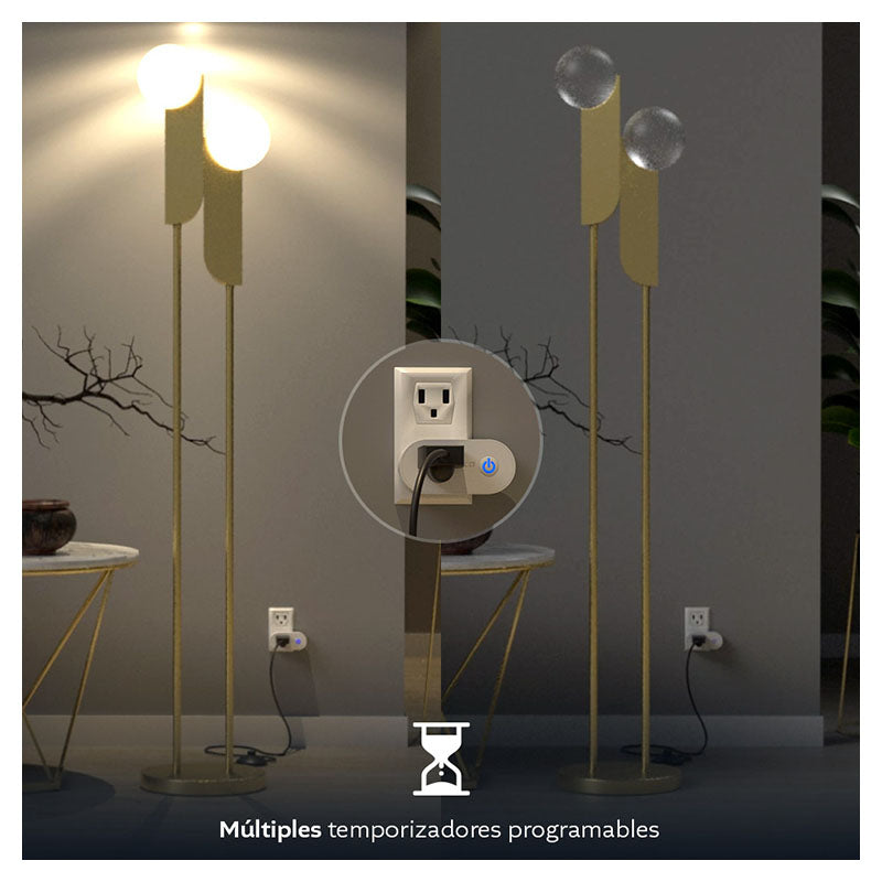 Enchufe inteligente tecnología Matter Wi-Fi Nexxt Solutions