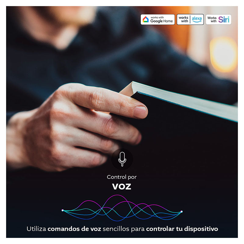 Enchufe inteligente tecnología Matter Wi-Fi Nexxt Solutions