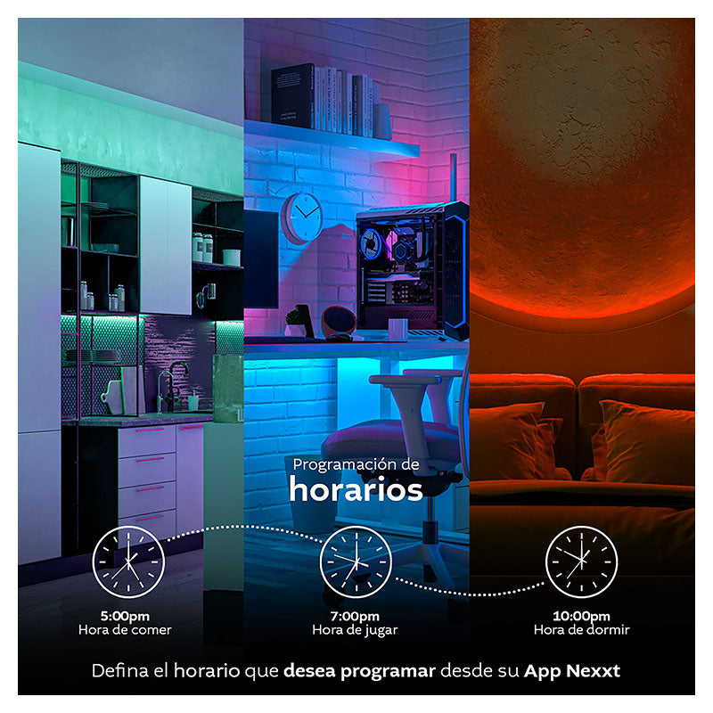 Nexxt Solutions 5m RGB Smart Neon LED Strip