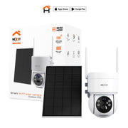 Cámara inteligente WiFi motorizada solar exteriores Nexxt Solutions