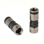 Set 2 fitting adaptador coaxial RG6