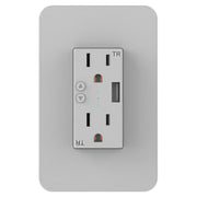 Tomacorriente inteligente con USB interior Wi-Fi Nexxt Solutions