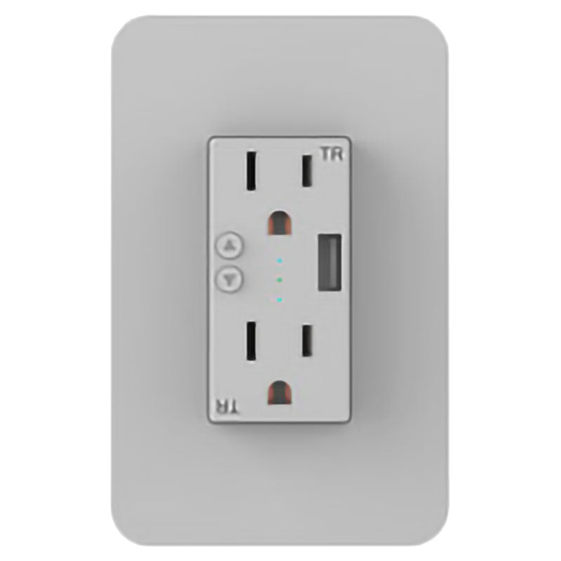 Tomacorriente inteligente con USB interior Wi-Fi Nexxt Solutions