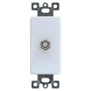 Toma coaxial para TV blanco Eagle