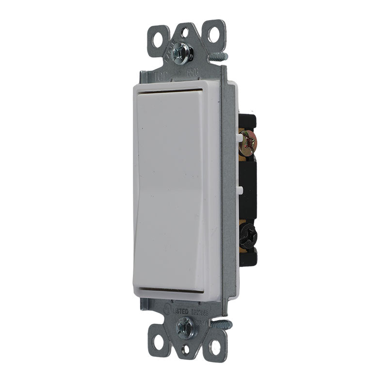 Módulo interruptor sencillo decor almendra 3 v ul 15 a 125 v
