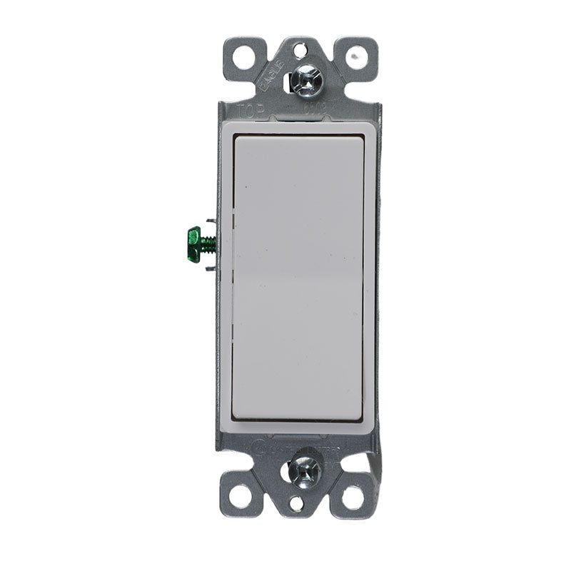 Módulo interruptor sencillo decor almendra 3 v ul 15 a 125 v