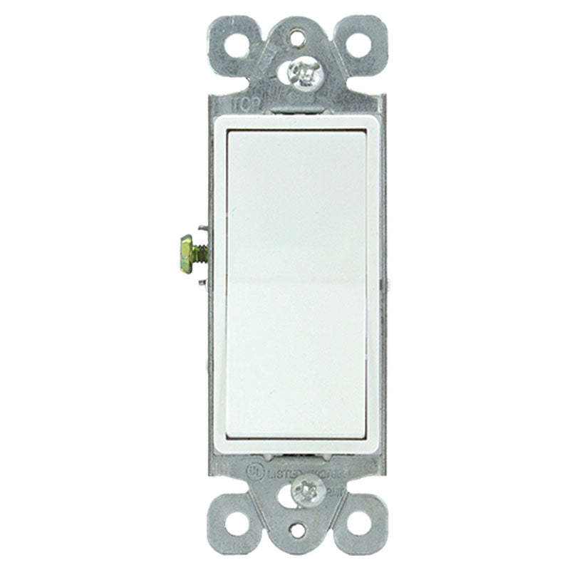 Interruptor sencillo blanco 15 A
