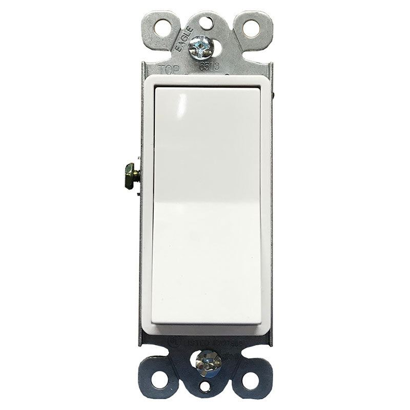 Interruptor sencillo 3 vías blanco 15 A 125 V