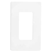 Placa blanca de tornillo Decor