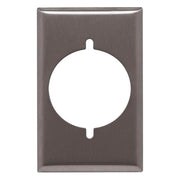 Placa toma cocina acero inoxidable