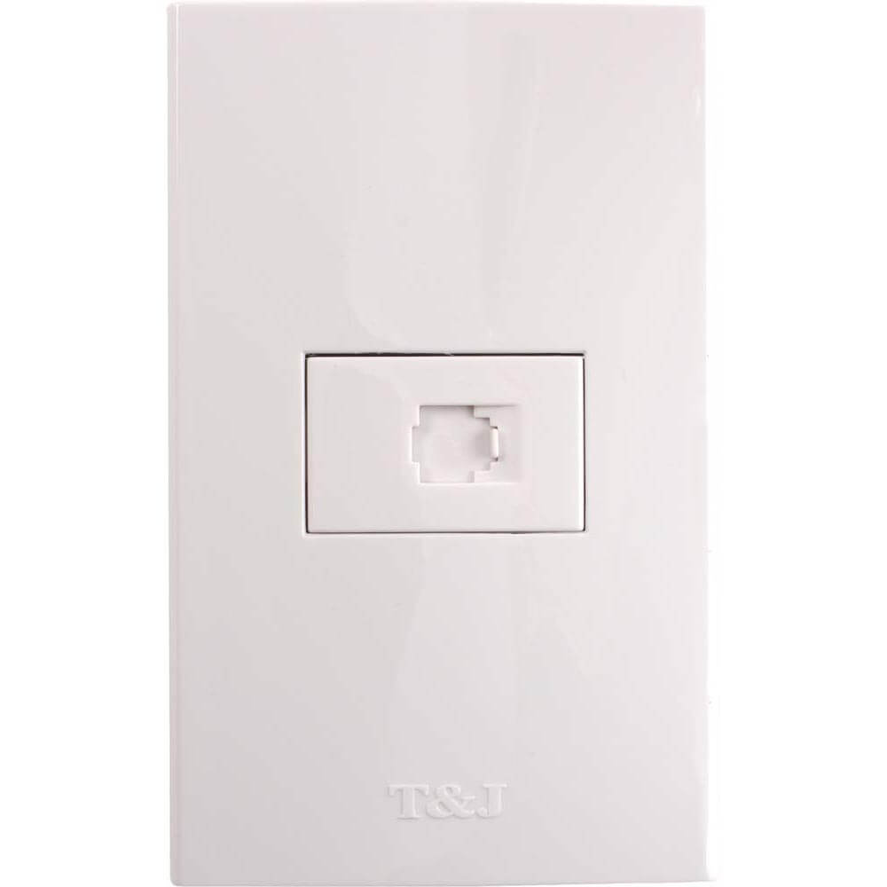Toma RJ45 CAT5E blanco Eagle línea T&J
