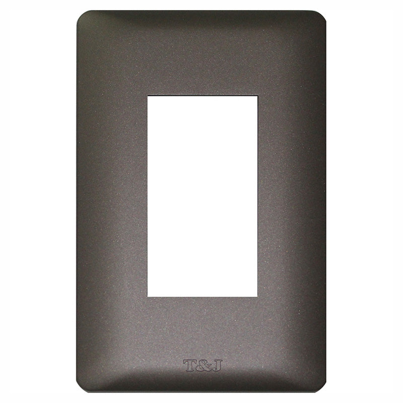 T&J placa magna mineral negro rojizo