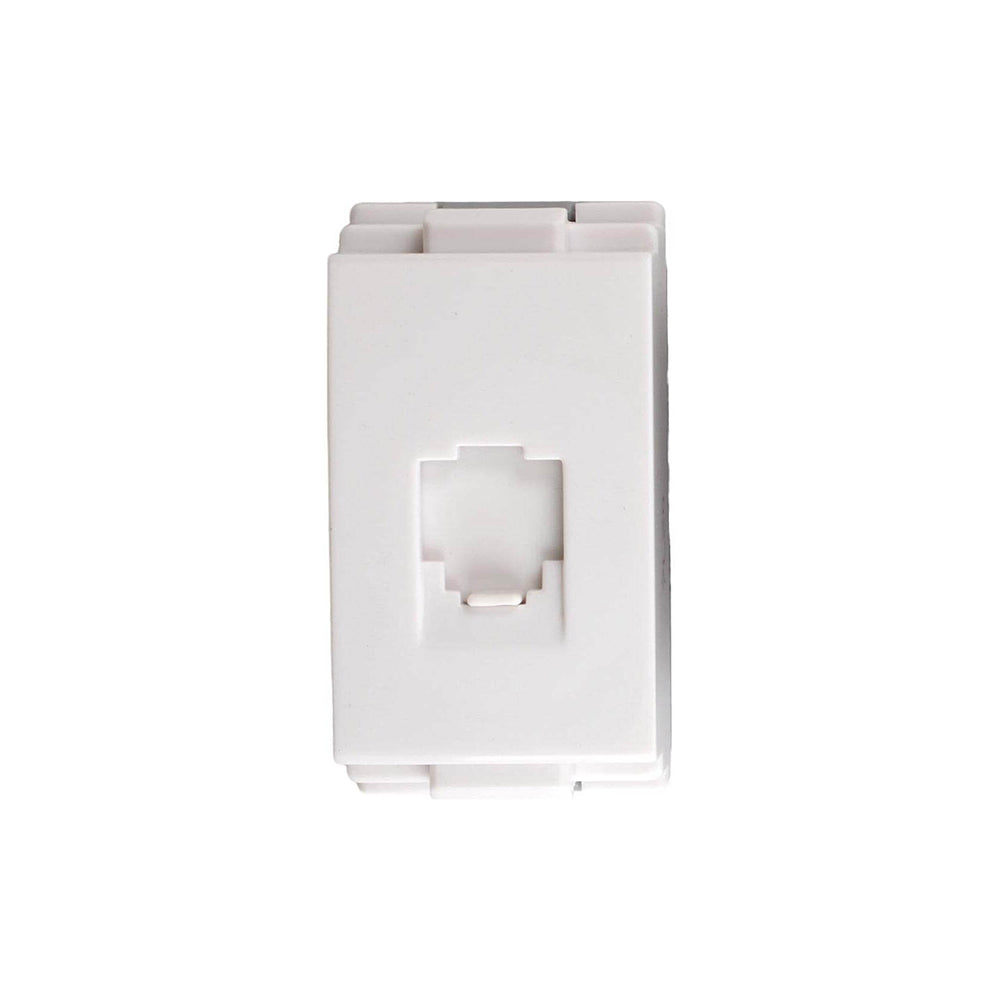 Toma RJ11 CAT3 blanco Eagle línea T&J modular