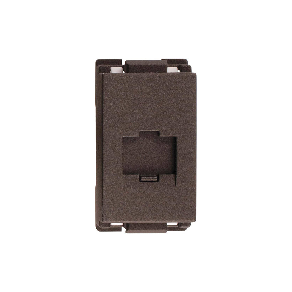 Eagle T&J modular line RJ45 Cat5e brownish black jack