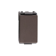 Interruptor 3 vías 16 A 125 V negro rojizo Eagle línea T&J modular