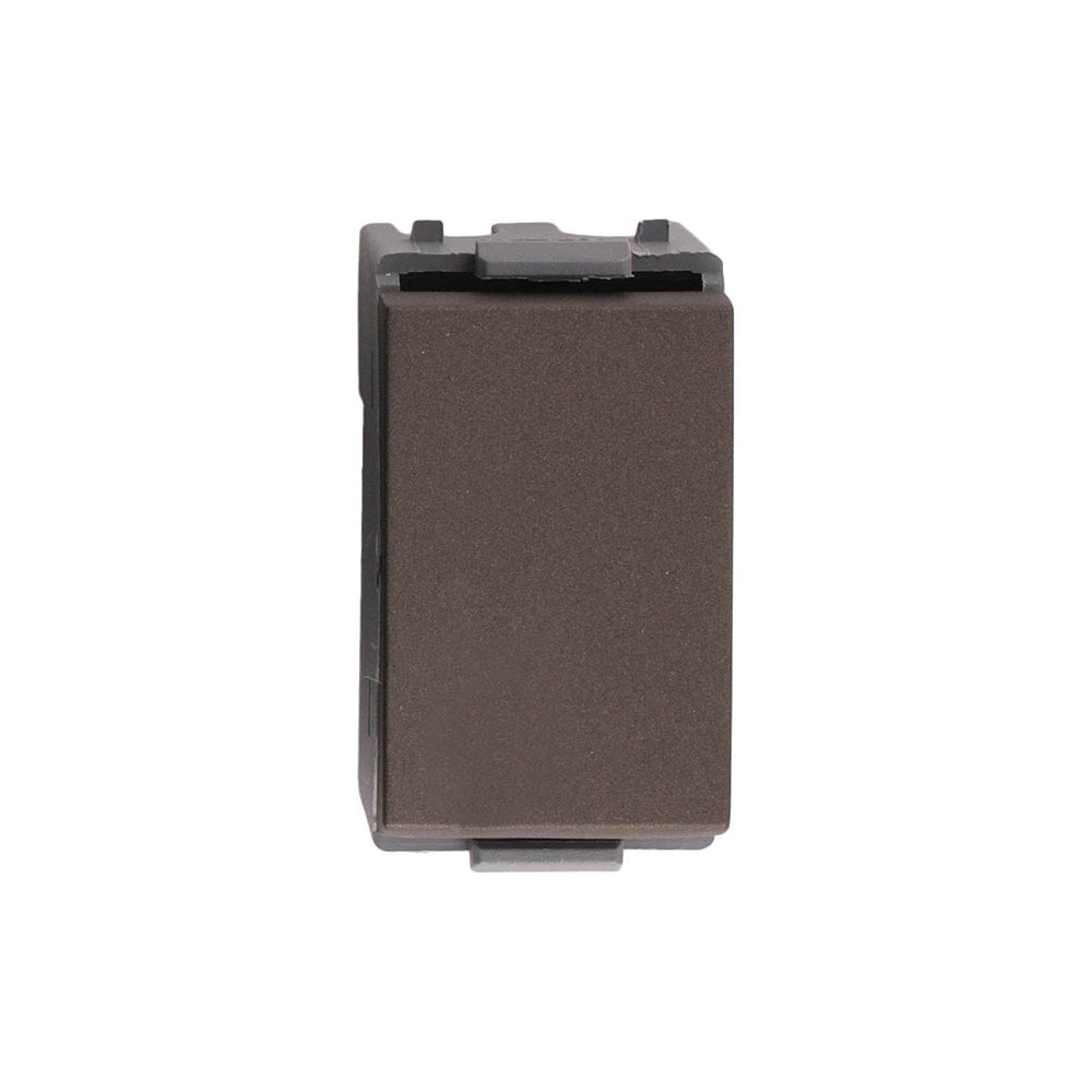 Interruptor 3 vías 16 A 125 V negro rojizo Eagle línea T&J modular