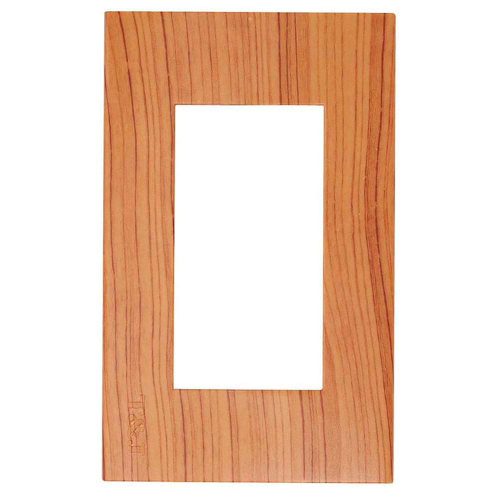 Placa 3 módulos tipo madera teca Eagle línea T&J