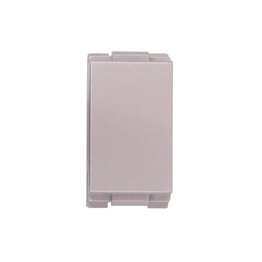 Tapa ciega plateada Eagle línea T&J modular