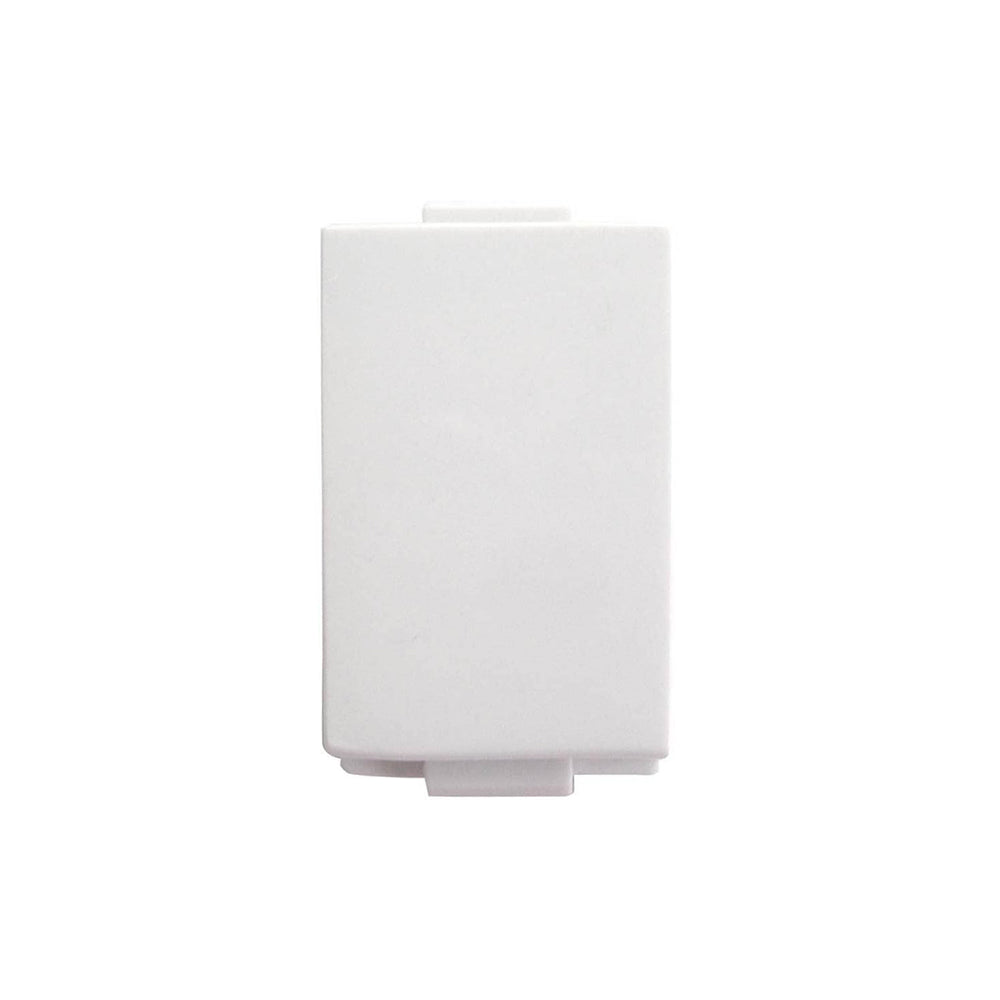 Tapa ciega blanca Eagle línea modular
