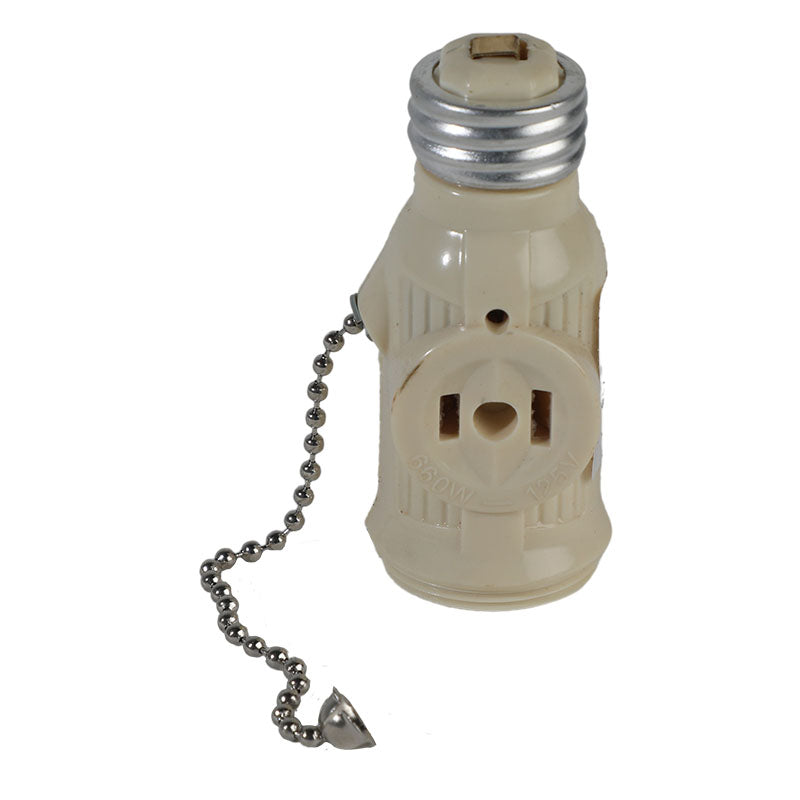 Benjamin with beige chain