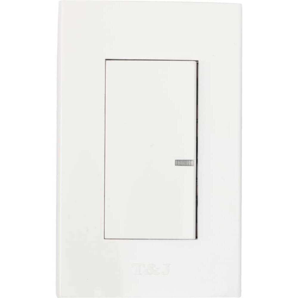 Eagle T&J Deco White 3-Way Switch