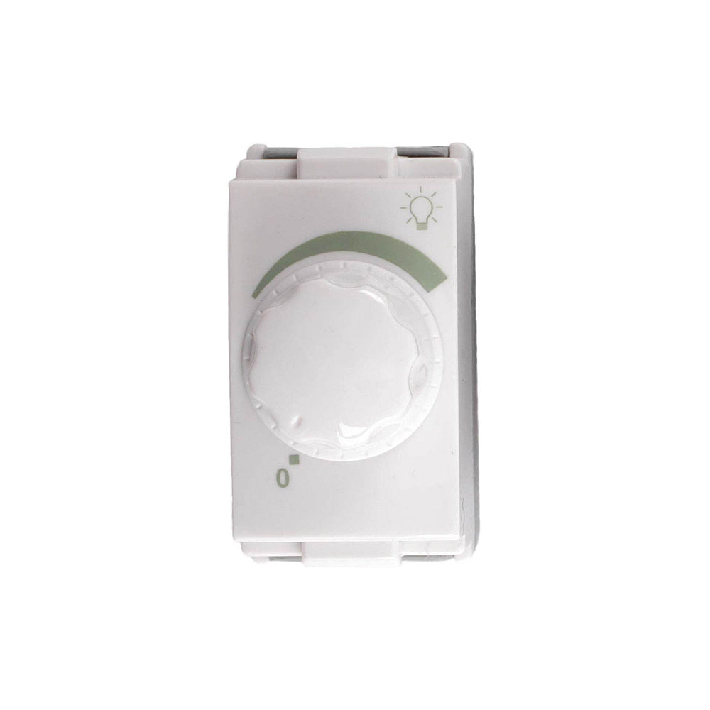 Dimmer luz incandescente 200 W 125 A blanco Eagle línea T&J modular