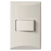 Interruptor 3 vías 15 A 125 V marfil Eagle línea Plata