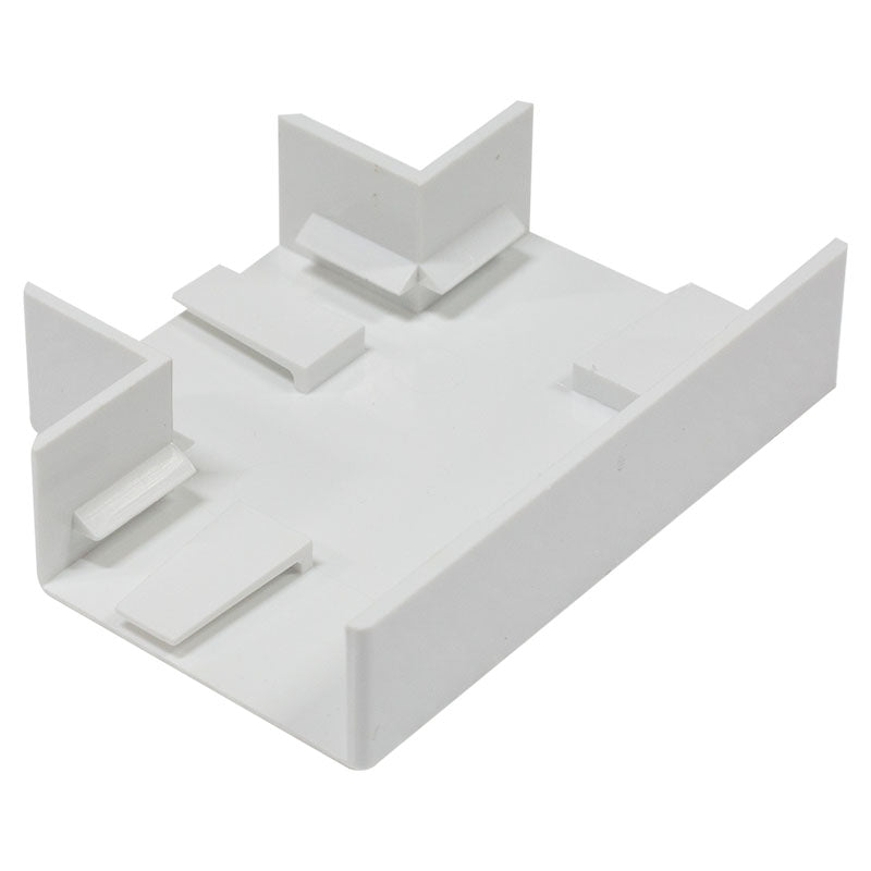 Derivación en forma de "T" para canaleta 40 x 17 mm (4 x 1,7 cm)