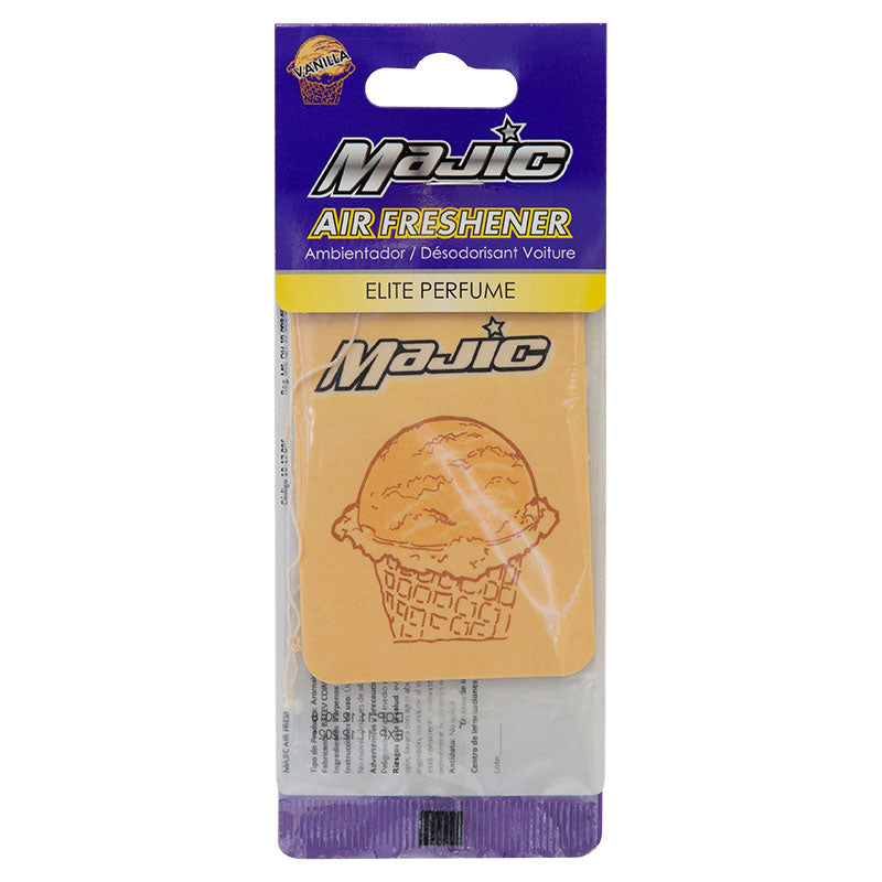 Aromatizante para carro Aroma de papel 1 unidad aroma a Vainilla