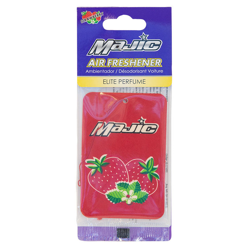 Aromatizante para carro Aroma de papel 1 unidad aroma a fresa