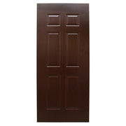 HDF hollow core door, 6-panel, 210 x 70 cm, 36 mm, wenge