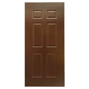 HDF 6-panel flush door 210 x 95 cm 36 mm wenge