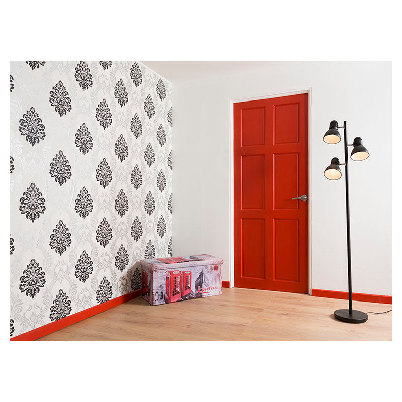 Pine door, 6 panels, 90 x 210 cm, 35 mm