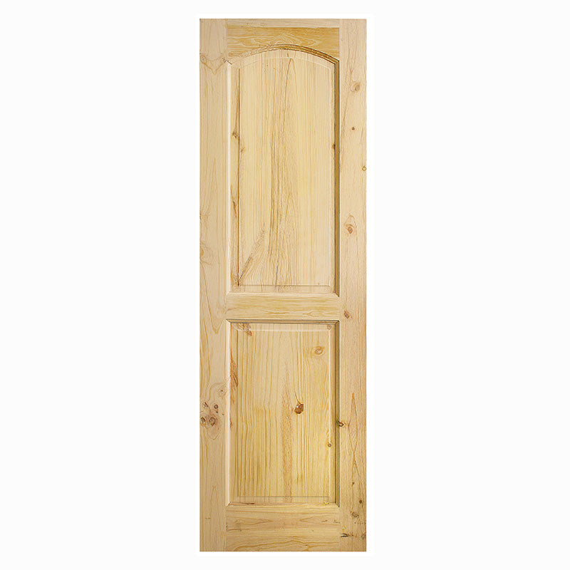 Pine door, 2 curved panels, 210 x 70 cm, 35 mm