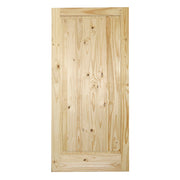 Puerta de pino 1 tablero 210 x 85 cm 35 mm