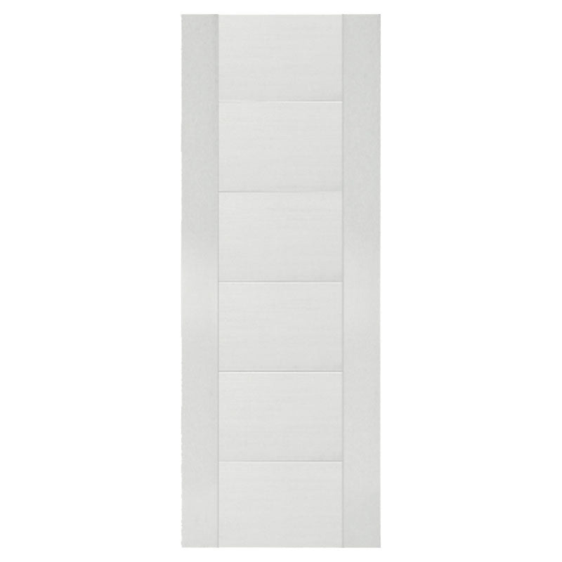 Puerta entamborada hdf amparo 210 x 90 cm 33 mm blanca