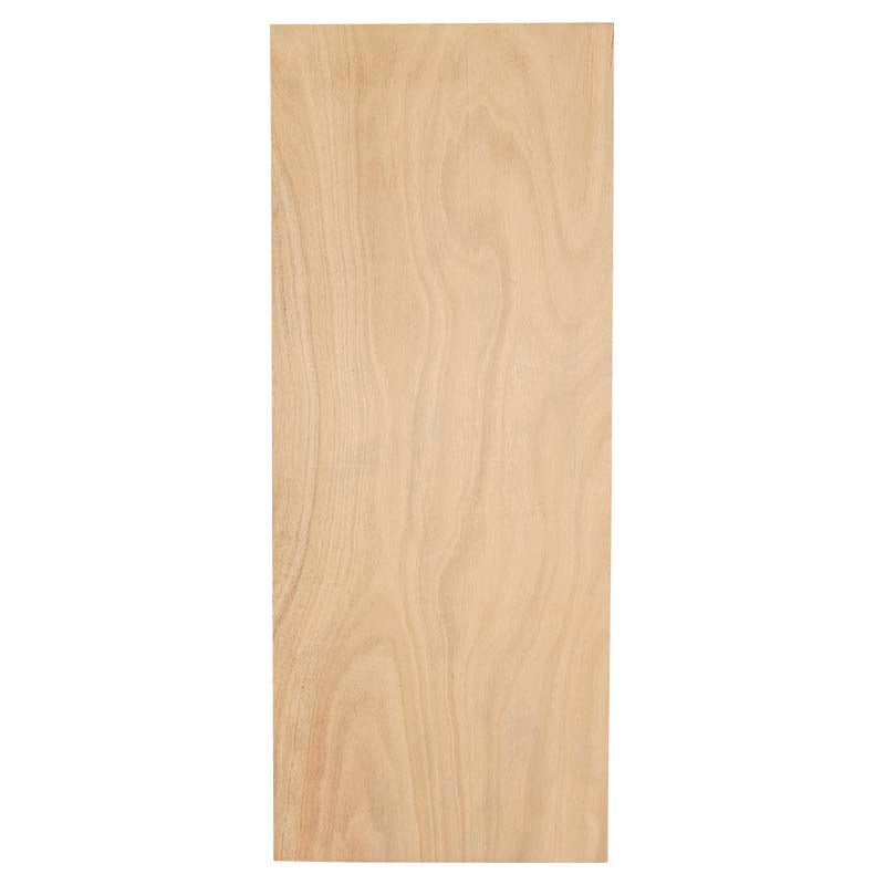Natural wood finish plywood flush door 210 x 60 cm 33 mm