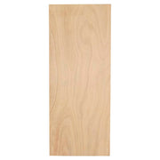 Puerta entamborada plywood 210 x 65 cm 33 mm acabado madera natural