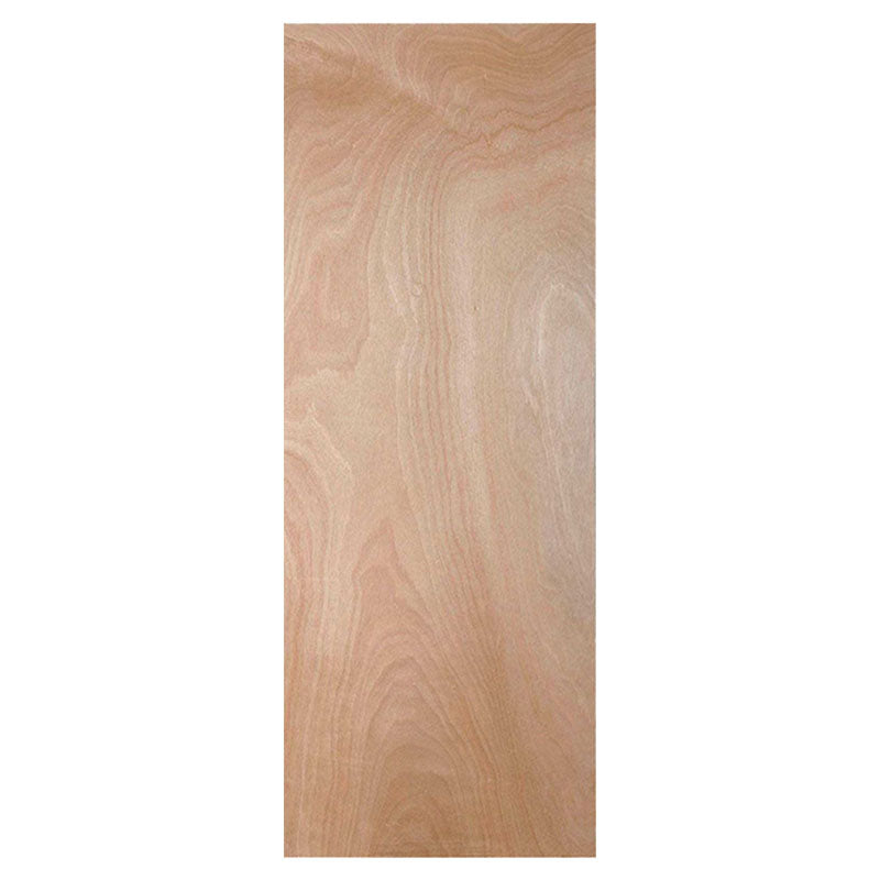 Hollow core plywood door 210 x 65 cm 33 mm natural wood finish