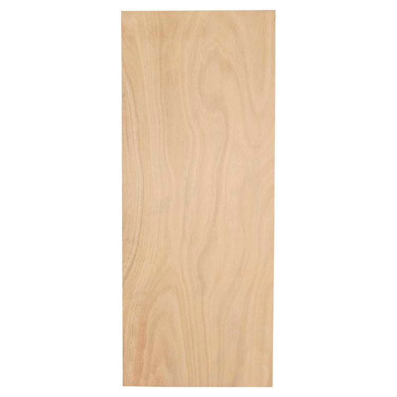 Plywood flush door 210 x 80 cm 33 mm natural wood finish
