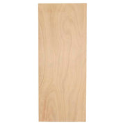 Puerta entamborada plywood 210 x 85 cm 33 mm acabado madera natural