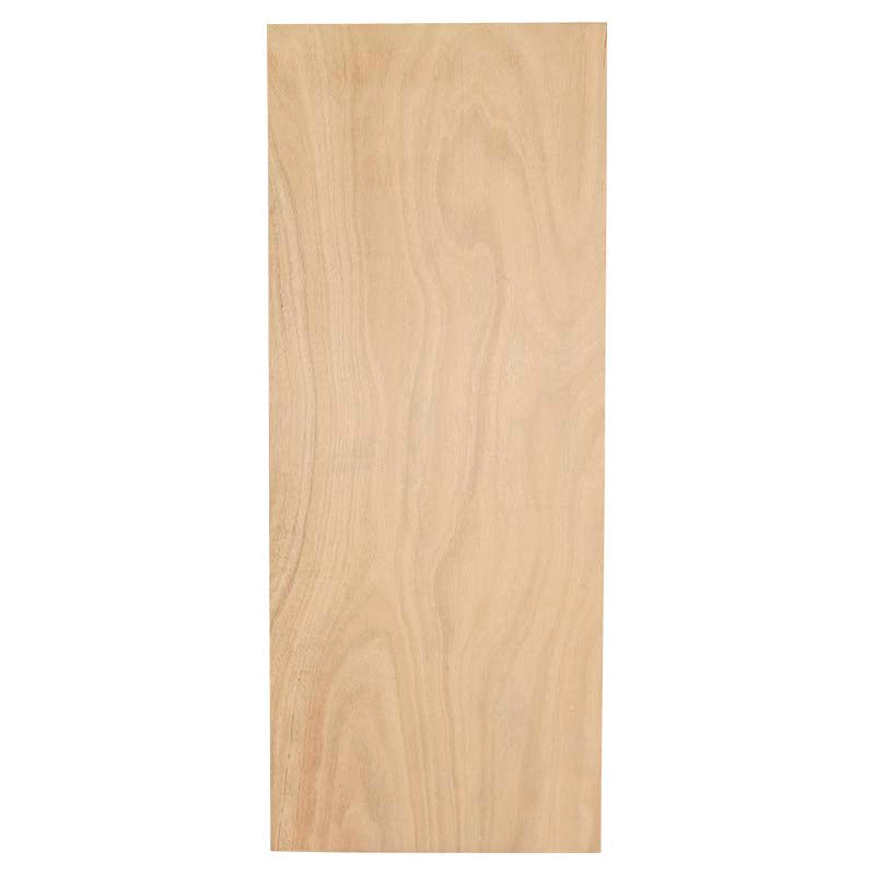 Plywood flush door 210 x 90 cm 33 mm natural wood finish