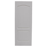 Puerta entamborada hdf skin 2 tableros 210 x 60 cm 33 mm blanca