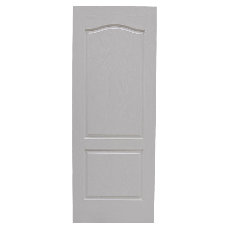 Puerta entamborada hdf skin 2 tableros 210 x 60 cm 33 mm blanca