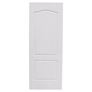 Puerta entamborada hdf skin 2 tableros 210 x 75 cm 33 mm blanca